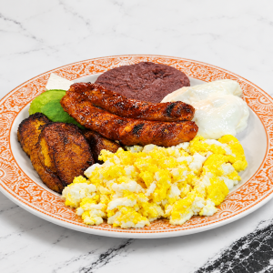 Típico Desayuno con Chorizo