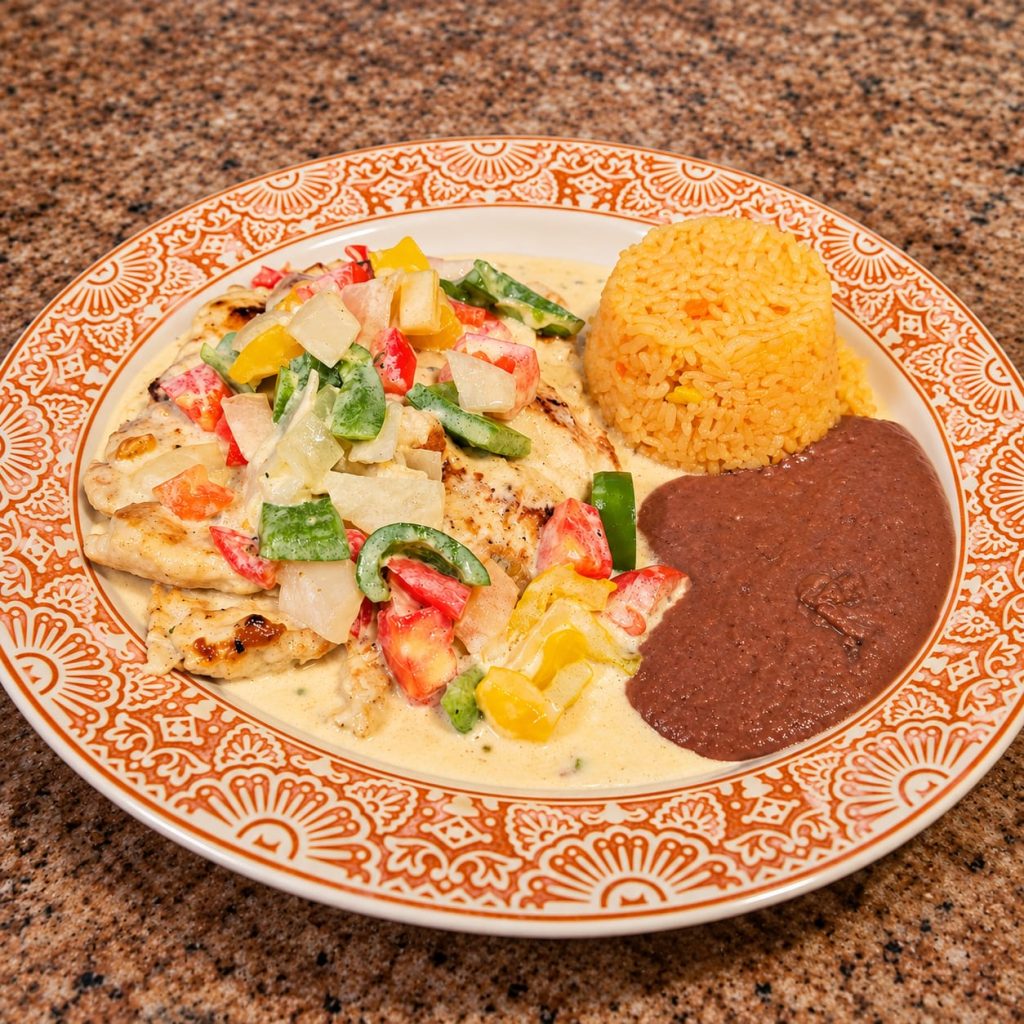 Pollo a la Crema